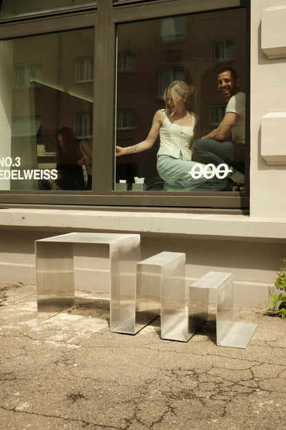 SIROKRIS x Dehgraf: Coffee Table Aluminium